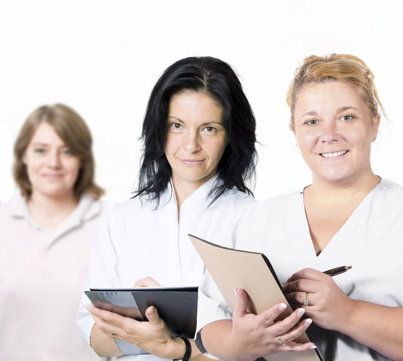 Equipo de enfermeras y profesionales sanitarios de Residencia Los Jardines